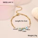 NMSB-J441-4 Flower Bracelet