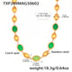 TXP269-Goldgrüne Opalkette 41+5cm Bild16