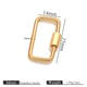 Rectangular turnbuckle-smooth surface 14*25 Picture11
