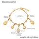 E668-Gold DIY Love Bracelet 15+4cm Picture13