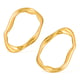 GE1123J-Stahlohrringe gold Bild2