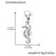 D195-Steel Seahorse Pendant 4pcs Picture6