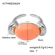 A774-Steel Color Powder Resin Ring/No.7 Picture5
