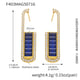 F403-Blue zircon earrings Picture3