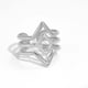 silver color/One Size/One piece ring