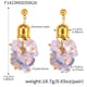F1423-Natural Amethyst Oval Earrings Picture4