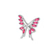 Mehrfarbig/4#银-玫红锆 Bild9