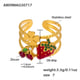 A809-Gold Strawberry Ring/No.7 Picture3