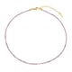 Natural Stone Short Necklace - Amethyst Picture21