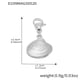 D199-Steel Shell Pendant 4pcs Picture10