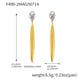 F499-2 gold earrings Picture2