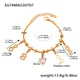 E674-Gold DIY Multi-Accessories Bracelet 15+4cm