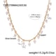 TXP270-round pearl tassel necklace 40+5cm Picture2