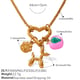 XL515G1 gold necklace Picture9