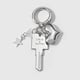 1 silver keychain 