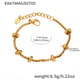 E667-Golden Bead Bracelet 15+4cm Picture10