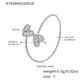 A765-Steel 5A Zirconia Love Ring/No.7 Picture8