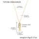 TXP298-5 Sky blue fish pendant necklace 42+5cm Picture10