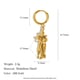 Small Embrace Pendant - Gold Picture5