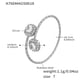 A766-Steel 5A Zirconia Cube Ring/No.7 Picture10