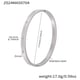 Z024-Steel Color Zircon Bracelet Picture2