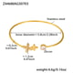 Z446-Gold Zircon Bracelet