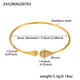 Z452-Gold Zircon Bracelet Picture8