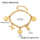 RE002-X Gold DIY Bracelet 16+5cm Picture4