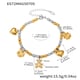 E672-Gold DIY Multi-Accessories Bracelet 16.5+6cm