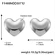 F1488-Steel Heart Earrings Picture4