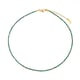 Natural Stone Short Necklace-Malachite Picture25