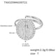 TXA325-Steel 5A Zirconia Ring-Size 7 Picture4