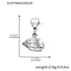 D197-Steel fish pendant 4 pieces Picture8