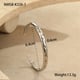 NMSB-K326-1 Steel and White Diamond Bracelet Picture4