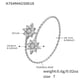 A764-Steel 5A Zircon Star Ring/No.7 Picture6