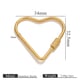 Heart turnbuckle-thread 34*32.5