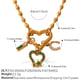 XL493G1 gold necklace Picture2