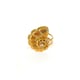 Goldener 25-mm-Muschelring mit Strass/Einheitsgröße Bild6