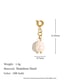 Spring Clasp C9159 Pendant - Gold Picture2