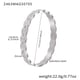 Z463-Steel zircon bracelet Picture12