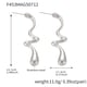 F453-Steel earrings Picture2