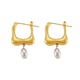 F892-Gold Earrings