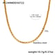 P1249-Golden Wrap Chain 41+5cm Picture19