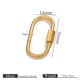 Oval turnbuckle-smooth surface 14*26 Picture7