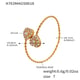 A763-Gold 5A Zircon Love Ring/No.7 Picture3