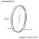 Z086-Steel Color Zircon Bracelet Picture6
