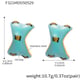 F321-Gold Mint Green Earrings Picture2