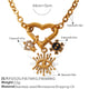 XL494G1 gold necklace Picture3