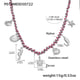 P014-Steel DIY Multi-Accessories Necklace 41+5cm Picture20