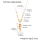 TXP298-1 Colorful fish pendant pearl necklace 44+5cm Picture6